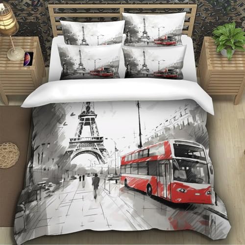 Housse de couette anti-allergique panda microfibre douce pour peau sensible - 5