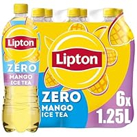 Lipton Ice Tea Mango, Eistee mit Mango Geschmack, EINWEG (6 x 1.25 l)