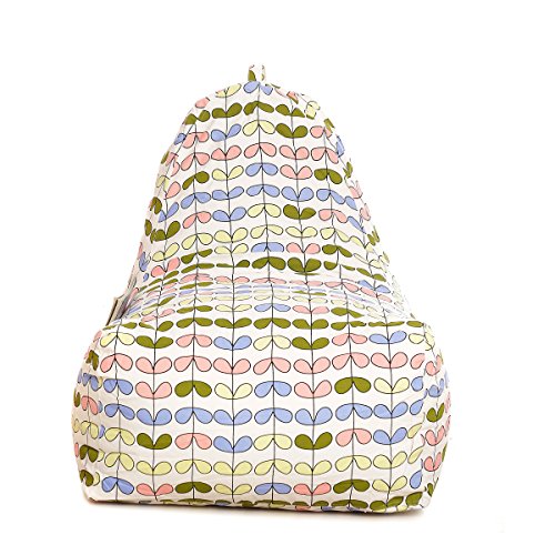 Image of Style Homez Hackey Cotton Canvas Abstract Printed Bean Bag XXL Size Filled with Beans Fillers