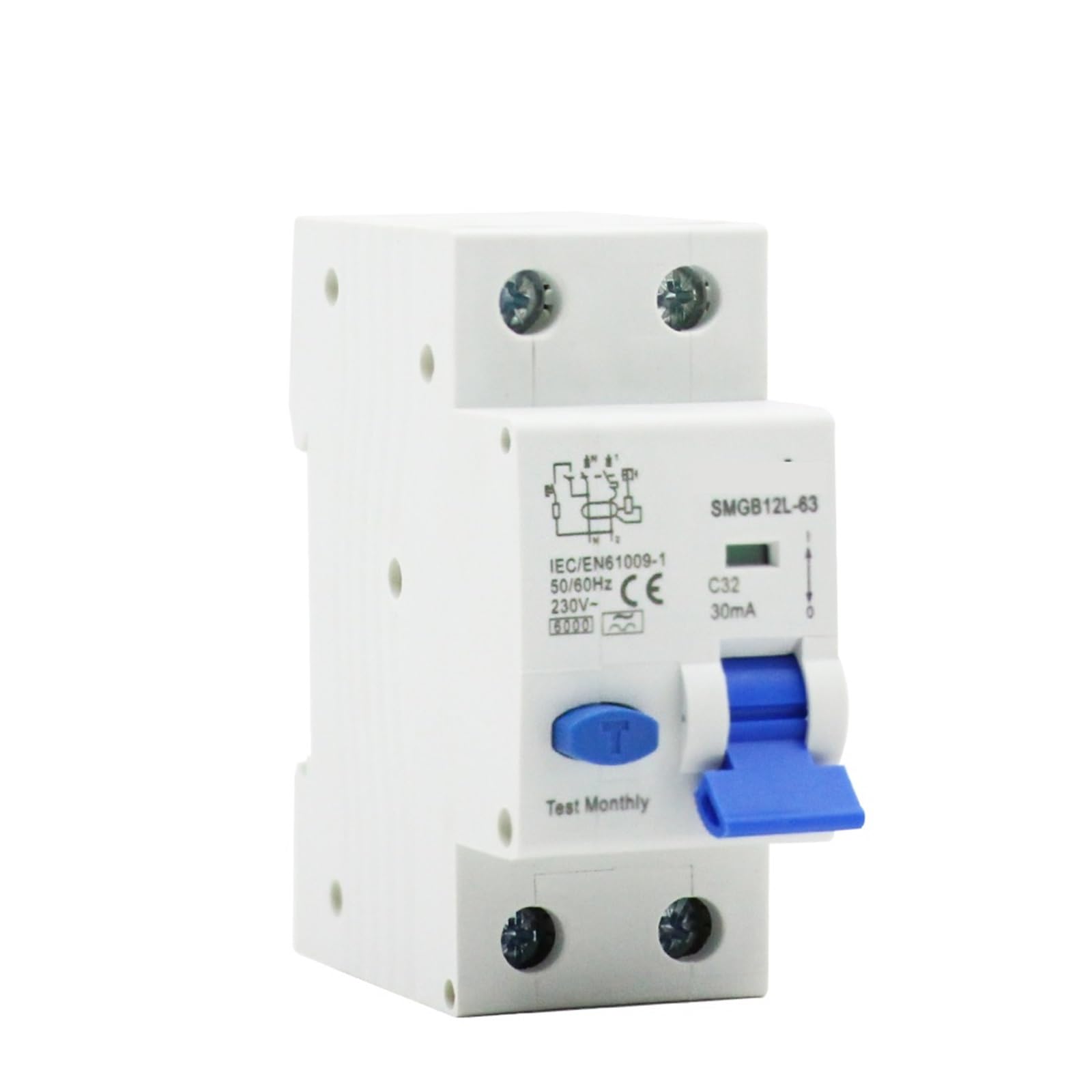 RCBO 2P Type A disjoncteur protégeant vos appareils contre surcharges - 6