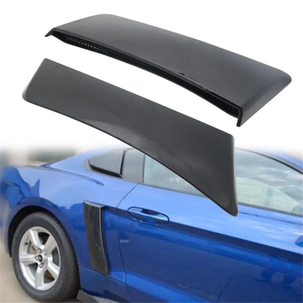 Faldones Laterales para Ford para Mustang Roush 2015-2020 Guardabarros Lateral Trasero Cucharas Puerta Cubierta Marco Estilo Coche Embellecedor Salida