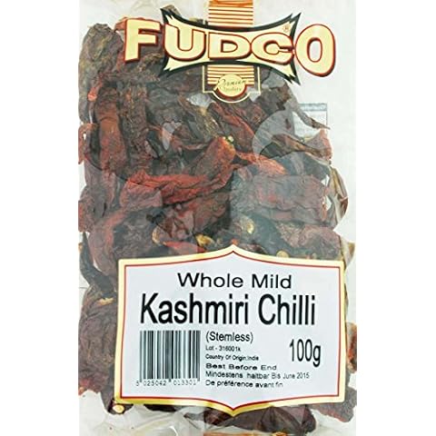 Fudco Whole Mild Kashmiri Chilli 100g Cover