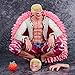 TENGFA Anime One Piece Donquixote Doflamingo Figure Oka Shichibukai Donquixote Doflamingo Figures Hand-Made Statue Model Ornament 15.5 cm