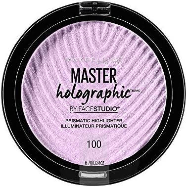Maybelline New York Facestudio Master Holographic Prismatic Highlighter Makeup, Purple, 0.24 oz.