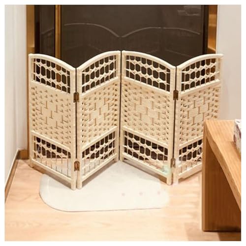 Biombos Separadores Madera Blanco Marca Generic