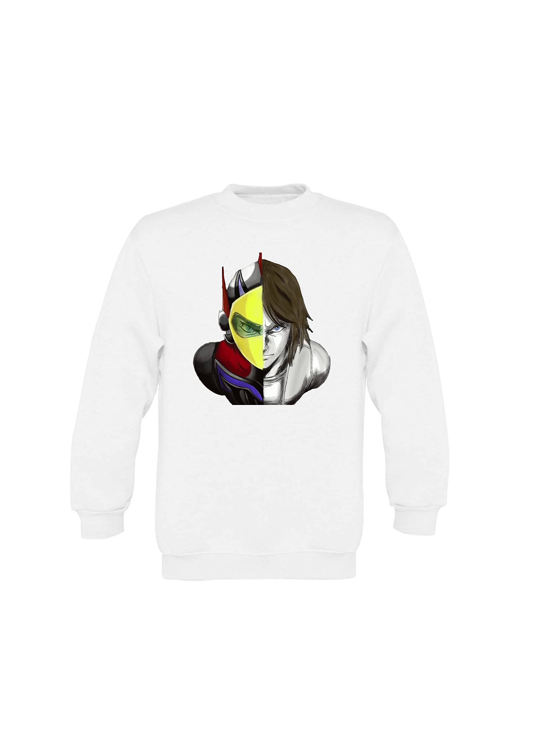 Social Crazy Felpa Con Cappuccio Uomo – Goldrake Actarus Robot Anni 80, Made In Italy, Vestibilità Basic - 6