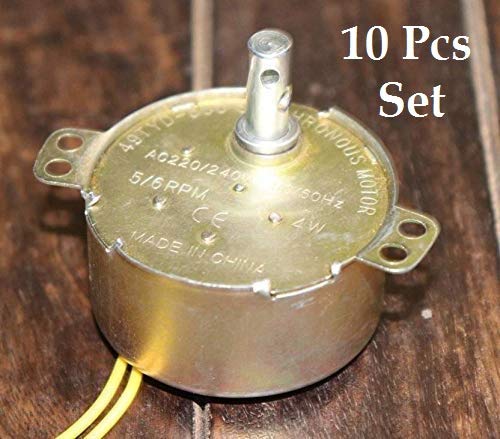 ERH India (Pack of 10) Synchronous Motor 220-240volts 5/6rpm 4w Auto Swing Motor 220 Volt Ac for Incubator 5/6rpm Swing Motor (B089G67DXP) Amazon Price History, Amazon Price Tracker