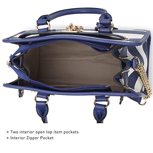 Women Designer Handbags and Purses Ladies Satchel Bags Shoulder Bags Top Handle Bags w/Matching Wallet - Image 5