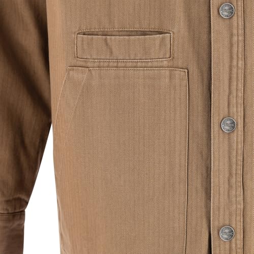 Thorogood Men's Utility Workwear Herringbone Shirt Jacket4