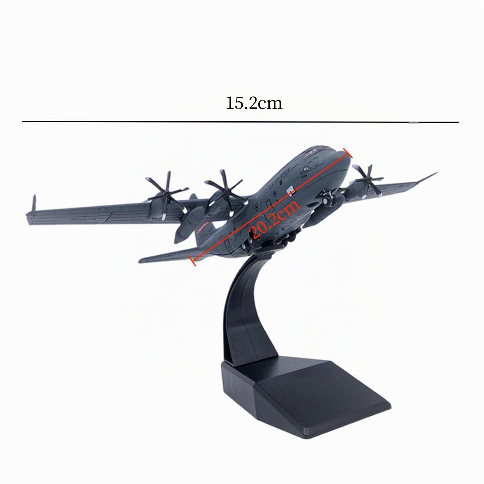 Aereo da Trasporto C130 Pressofuso in Lega 1:200 per La Decorazione del Desktop da Tavolo