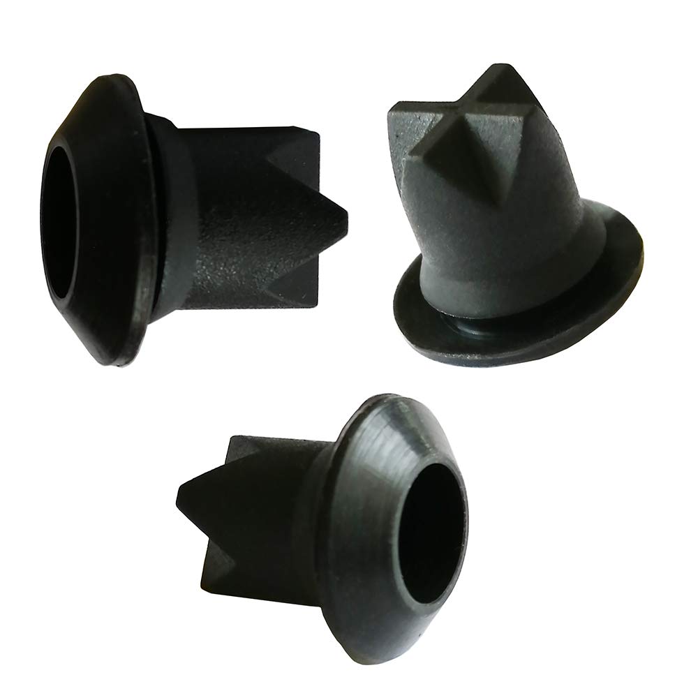 UP100 10 Pieces Black Silicone Duckbill Valve OneWay Cross Check Valve