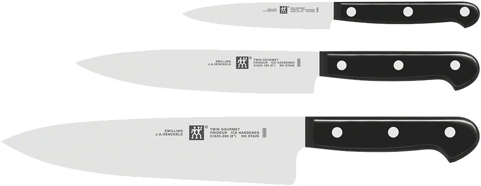 Zwilling 31690-000 - Set of 3 Gourmet Twin Knives, Blade Set (h.nr.)