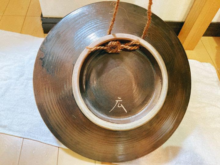 Amazon.co.jp: 沖縄 やむちん 金城吉広 大皿 32センチ : ホーム