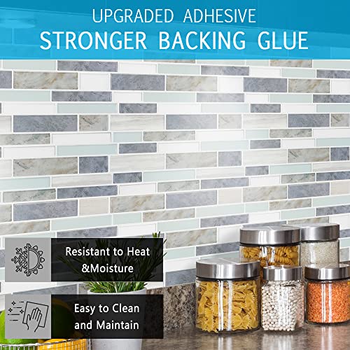 Vamos Tile 10- Sheet Peel And Stick Backsplash Tiles thumb #2