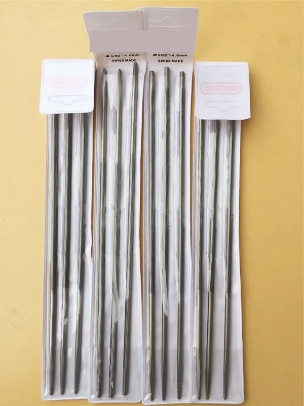 12 limas para Motosierra de 5/32 "y 4,0 mm, Lima para afilar Sierra Cadena 70504