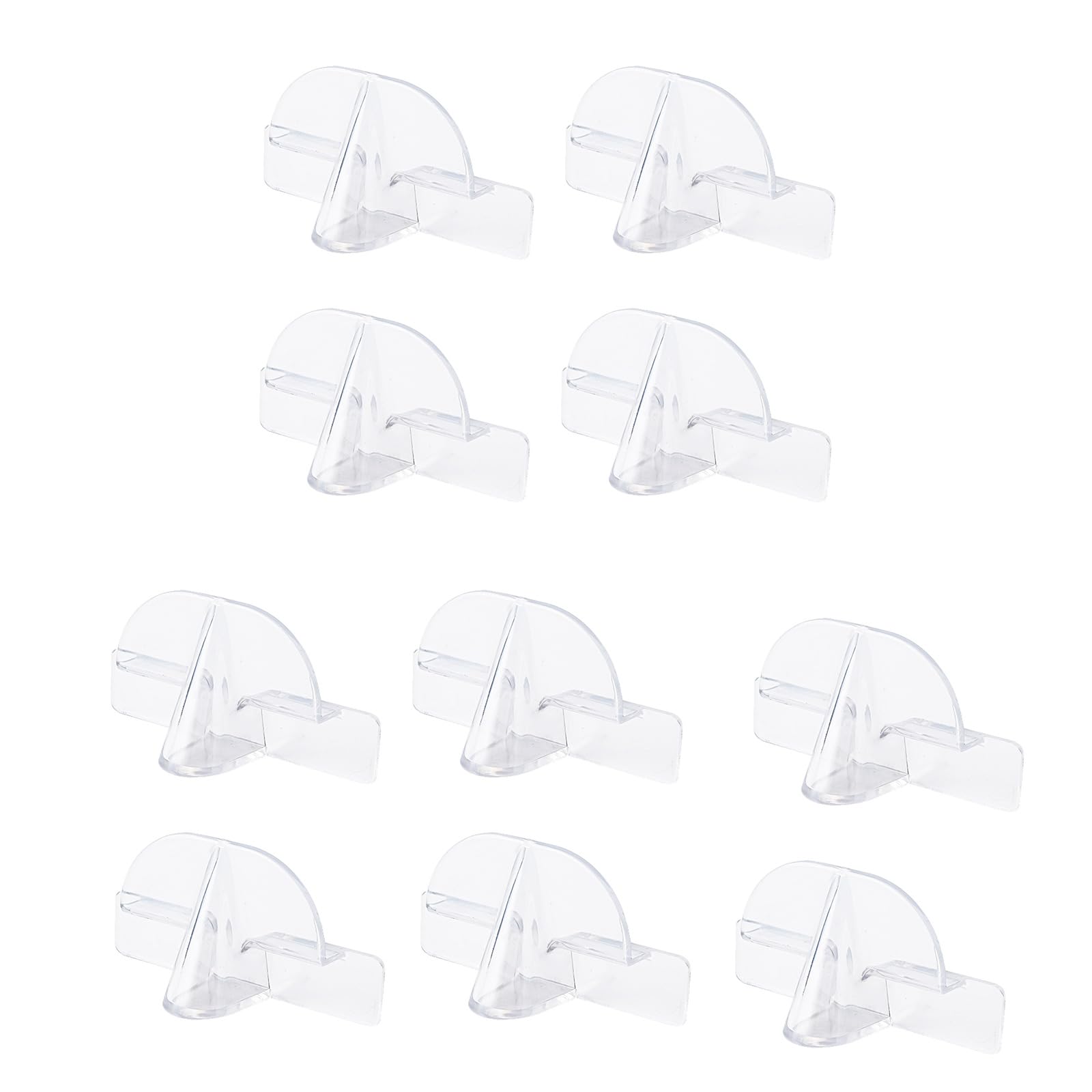 ZBIianxer 10Pcs Wall Mounted Eyeglasses Organizers Spectacles Storage Rack Glasses Display Holder Sunglass Stand Home Decoration Eyewear Display Rack