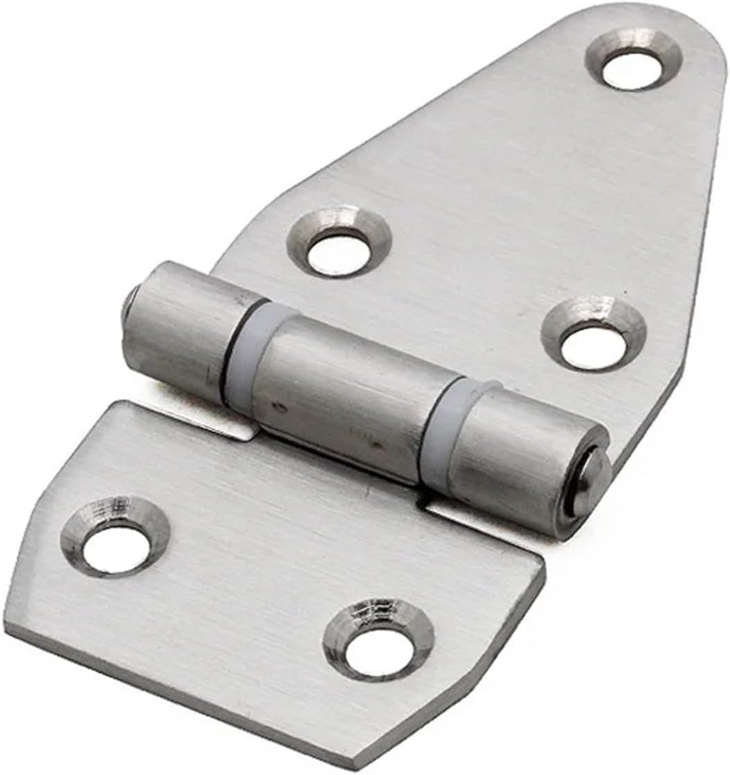 Heavy-Duty Thickened Hinge for Large Machinery Cabinets Stainless Steel Or Iron Visible Hinge for Freezer Doors 1Pcs(1A-304 SS)