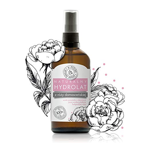 E-Fiore Damski Hydrosol From Damaszek Rose Flowers dla zwiększenia wydajności przy każdym użyciu z pomiarem lub specyfikacją 100M