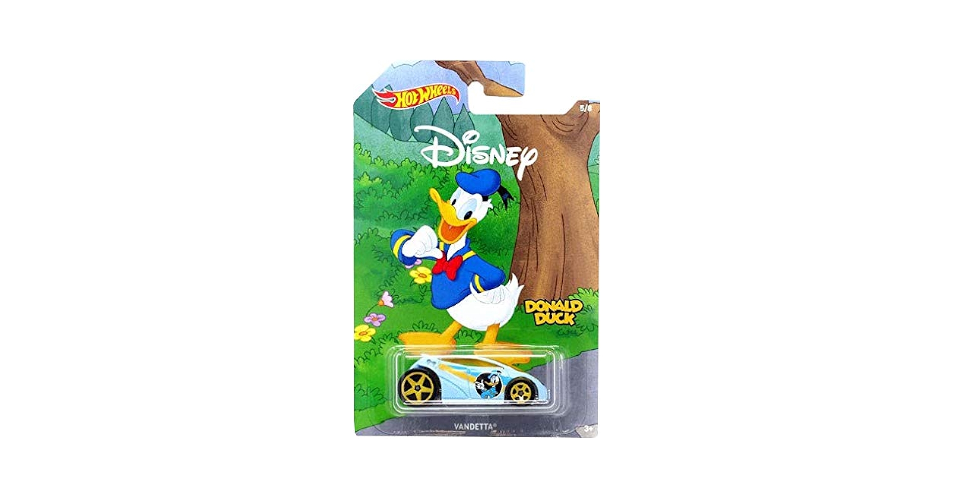 新品未開封　ホットウィール ドナルドダック ミニカー　ディズニー Amazon | Hot Wheels 2019 Disney 90th Anniversary Edition