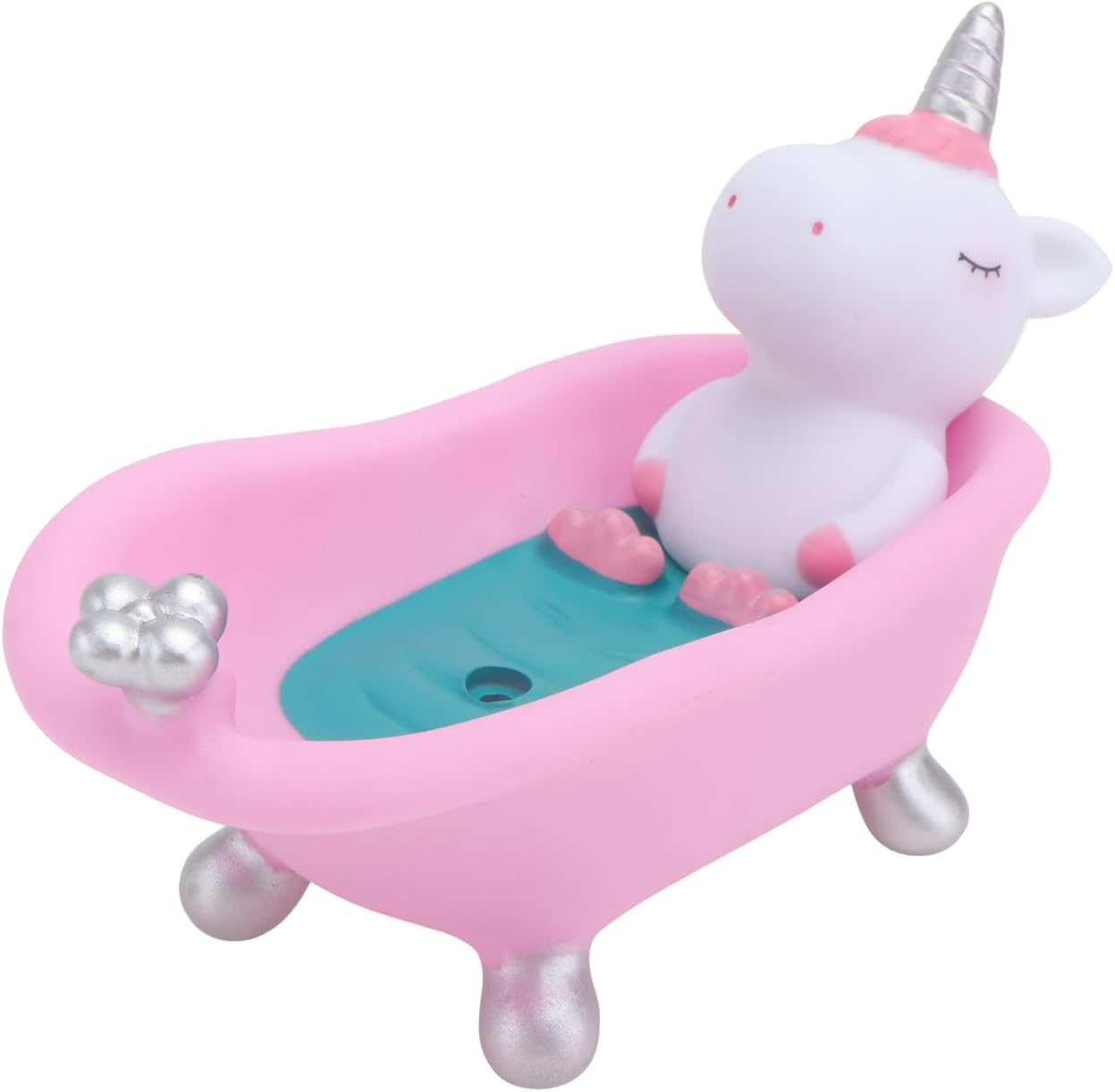 Gatuida 1Pc Soap Box, Cartoon Animal Bathtub Soap Box Unicorn Soap Case Soap Dish Holder for Home Bathroom Kitchen