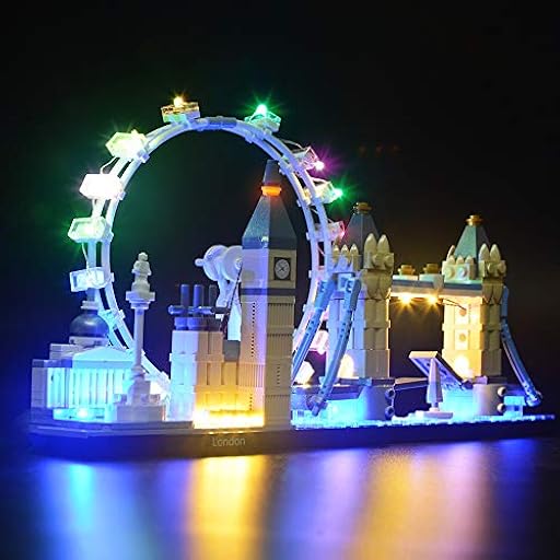 BRIKSMAX Kit de Iluminación Led para Architecture Londres-Compatible con Ladrillos de Construcción Lego Modelo 21034, Juego de Legos no Incluido | Ya disponible en tu tienda friki favorita! En mundofriki.es!