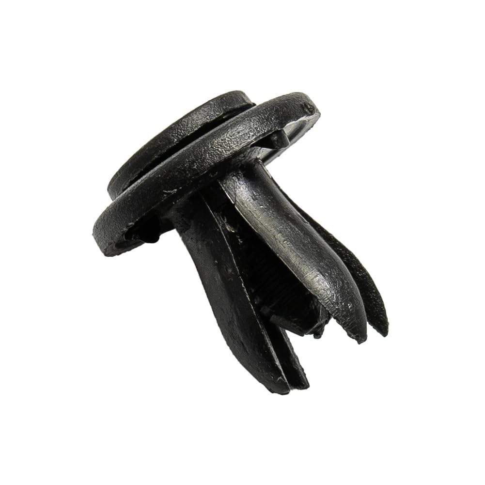 YTQMoreBNZ 50pcs Universal Car Bumper Fender 6mm Hole Splash Shield Plastic Rivets Fastener Screw Grille Clips Universal