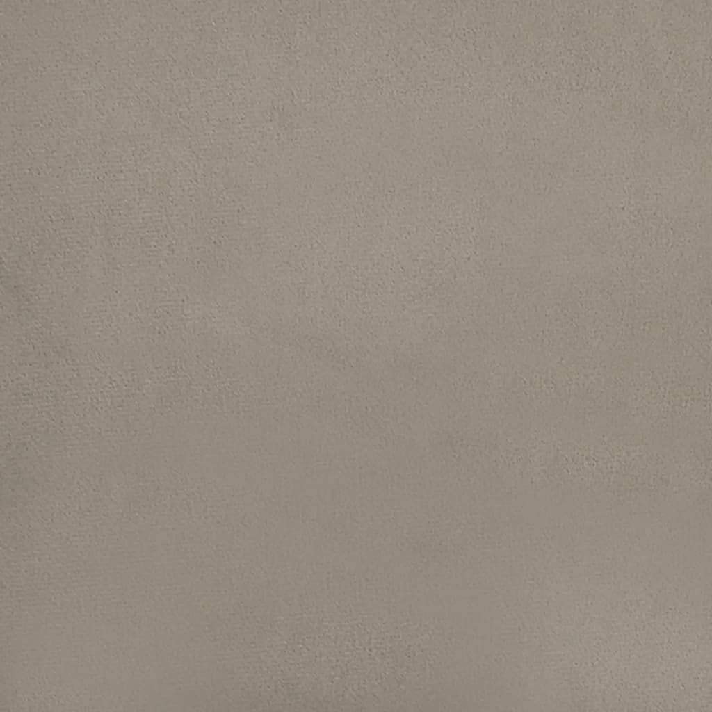 Sofá cama de 2 plazas de terciopelo gris claro con espacio de almacenamiento y respaldo, 200 x 84,5 x 69 cm, sofá esquinero versátil, cómodo sofá con reposabrazos, ideal para salón, habitación