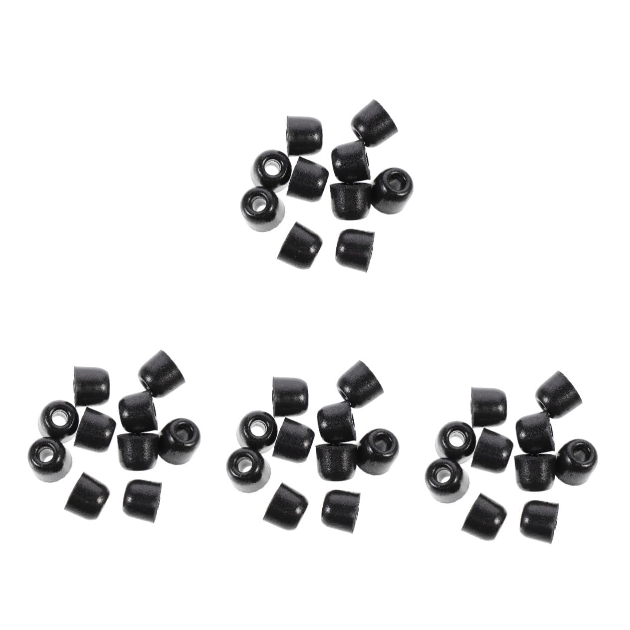 Uonlytech 40pièces Embouts De Remplacement Éponge Mousse pour Écouteurs Intra-Auriculaires Confort Ergonomique Bruit Accessoires Universels pour Casques Audio