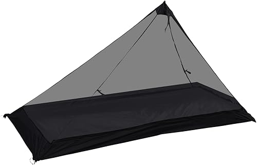 Miniatura 10 de onewind Refugio solitario, poncho de refugio ultraligero Ripstop de silnylon con revestimiento de poliuretano de silicona, tienda de campaña de Solo