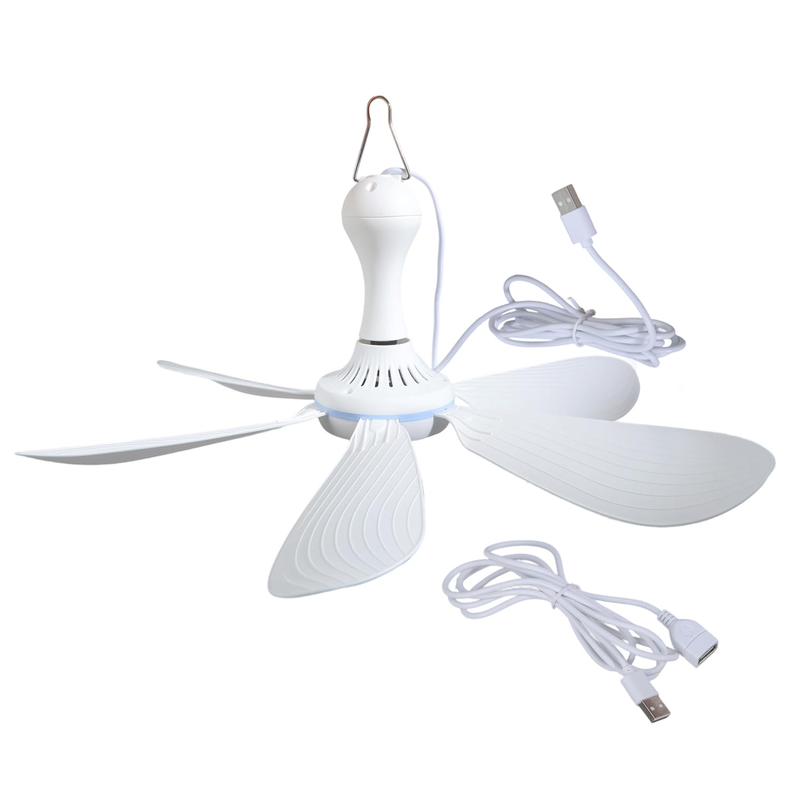 Ventilateur USB portable à pales de 41,9 cm et grand câble pour une fraîcheur mobile
