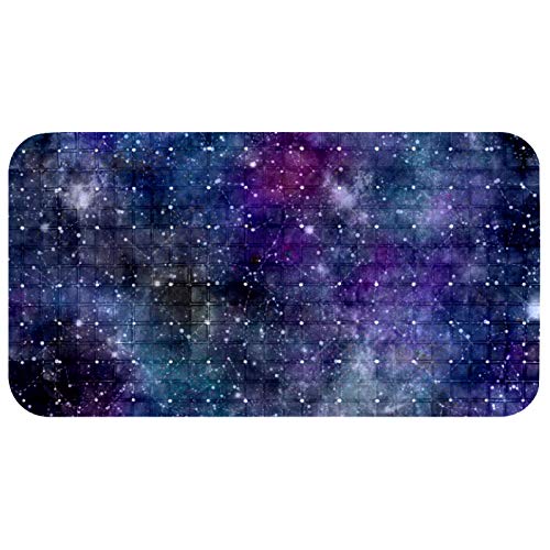 Tapis de douche antidérapant galaxie 67x37 cm pour bébé - 2