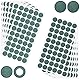 Ctyjia 14500 Batterie Isolierung, Akku Isolierung Ring, 300 Stk Hohle Ringe + 300 Stk Massive Ringe Klebepapier, Batterie Isolierung Dichtung