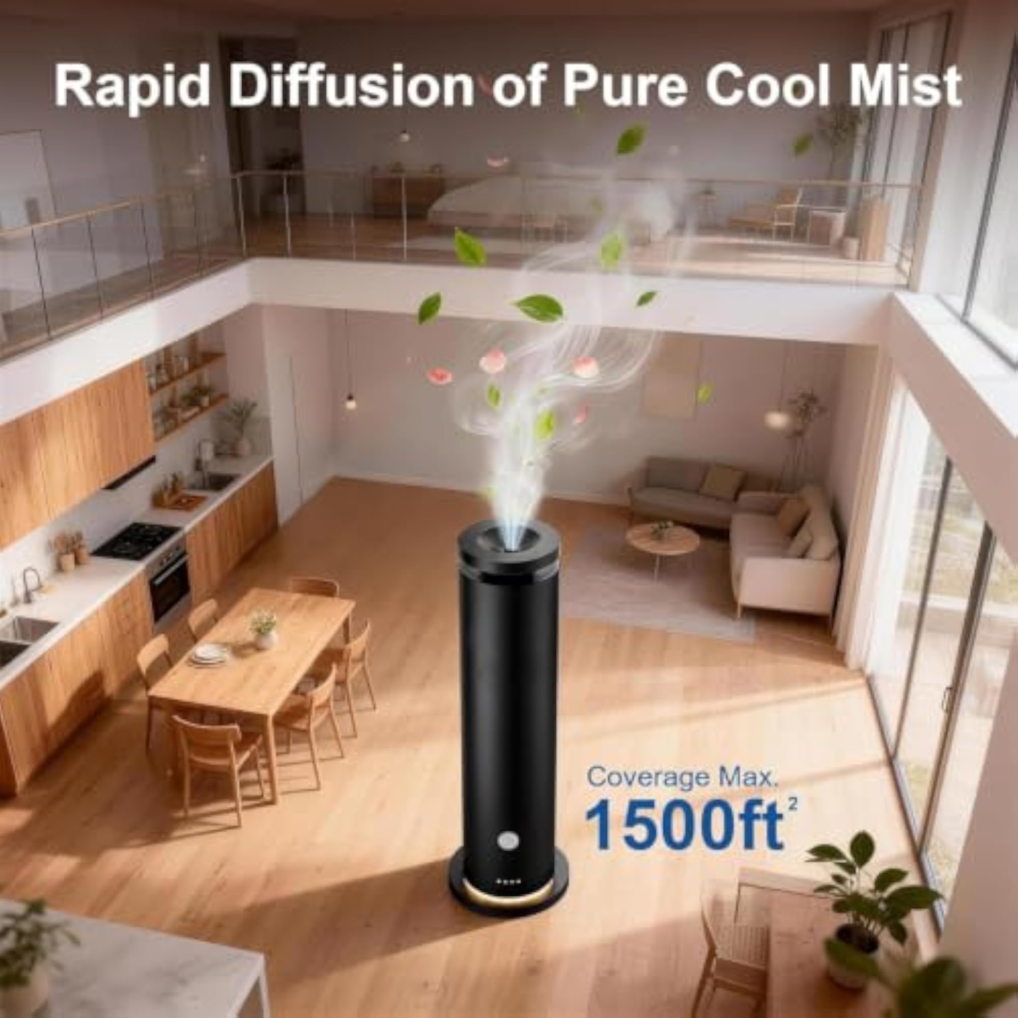 Waterless Essential Oil Diffuser, Cold Air Aromatherapy Machine