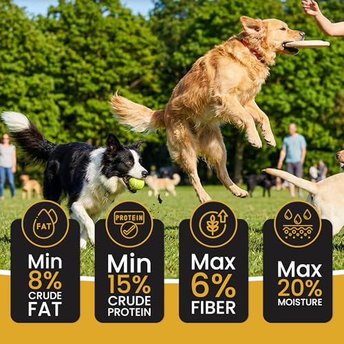 Image of Dr. Pets Pack of 10 (85g Each) Treetos Chicken Stix Dog Treats | Banana Oats Flavour | Soft Chew Sticks for Puppies & Adult Dogs | Training Reward Snacks | Pouch Pack
