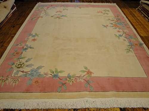 Handgeknüpfter China Orientteppich aus Schurwolle 308 x 250 cm Peking Design – Bild 6