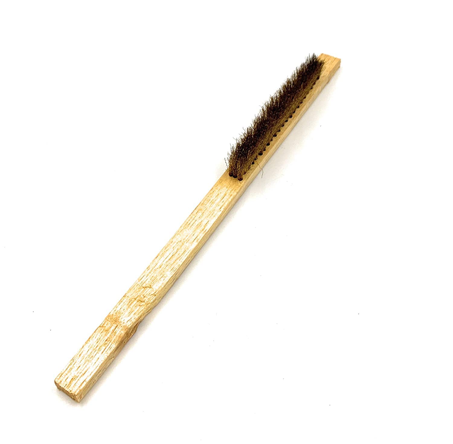 Ceznek Brass Wire Bristle Brush 3 Row Medium Soft 3pcs Table/Bench Multipurpose for General Cleaning, Polishing, Satin Finish, Texturing, Jewellery Cleaning, Rust Removal, Dirt Removal, etc (B0B75DD3XP) Amazon Price History, Amazon Price Tracker