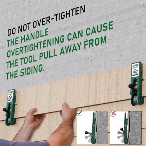 image for Kathleno Siding Installation Kit, Adjustable Gauges for 7/16-Inch Wood