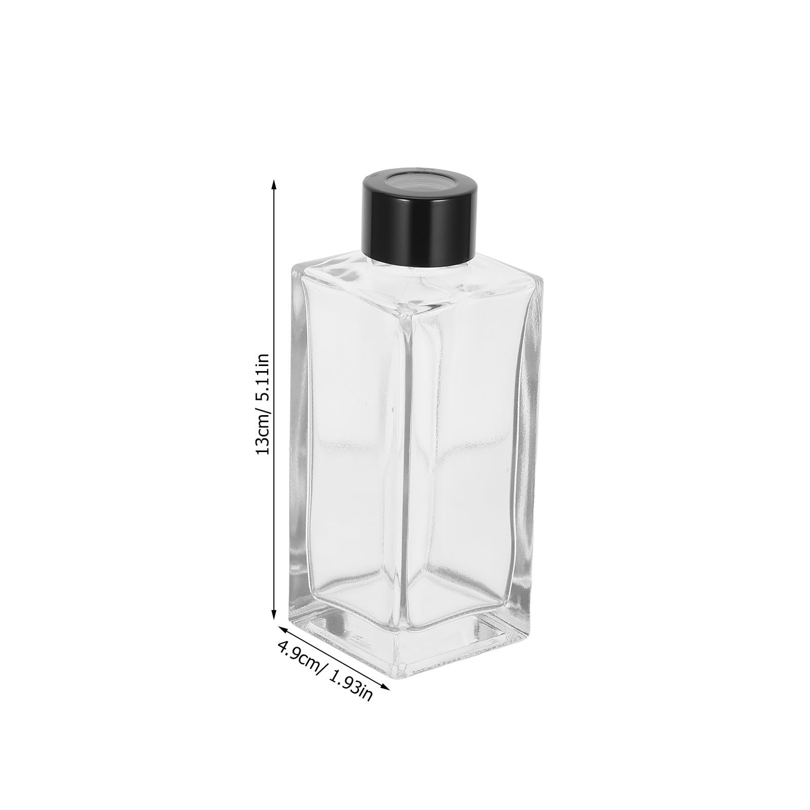 FRCOLOR 4 Sets Aromatherapie Raumduft Diffusor aus Glasfaser mit 4 Duftstäbchen Moderner Eleganter Luftverbesserer für Zuhause und Kleine Räume 5 X 1,9 Zoll