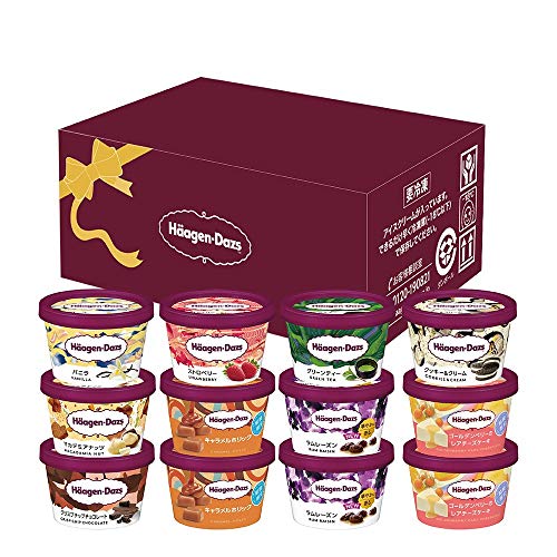 【Amazon.co.jp限定】 【セット商品】ハーゲンダッツ 2020 シーズンズセレクション ×12個