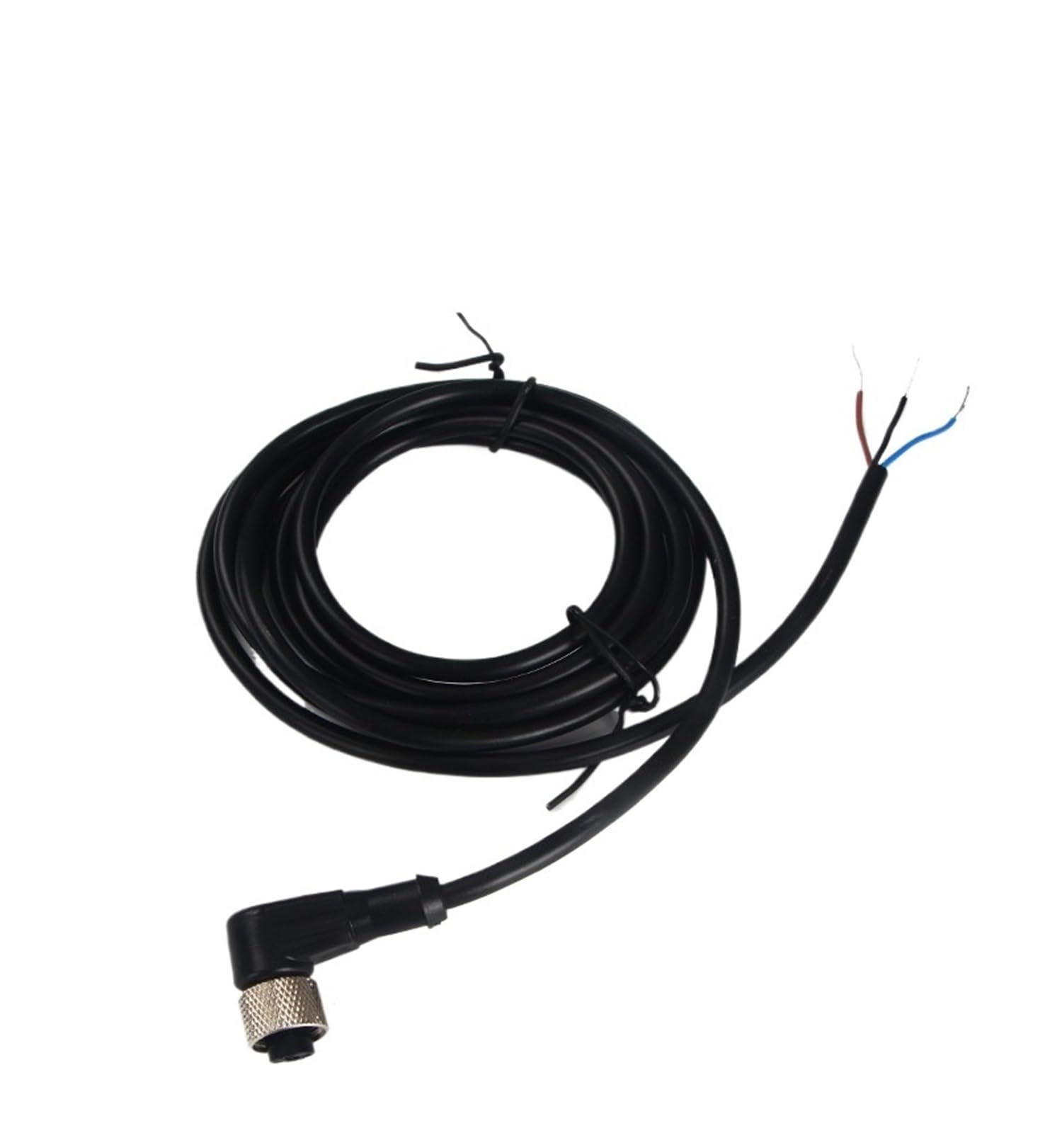 PXQCHAVLN M30 Connector inductive Proximity Sensor M12 4-pin Plug-in Non-Flush Industrial Non-Contact Metal Switch NPN PNP(Connector Cablel-m12)