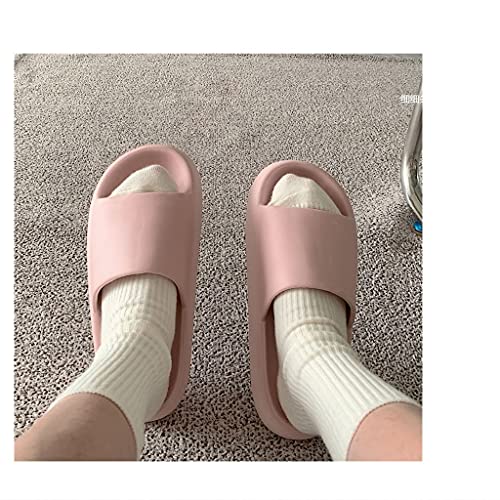 GHYUB Slippers for Women and Men,Fashion Non-Slip Home Slippers,Bathroom Slippers,Slide Sandal Men Women Summer Slippers House Shoes for Adult Couples Indoor Outdoor (Color : Orange, Size : EUR36-37)4