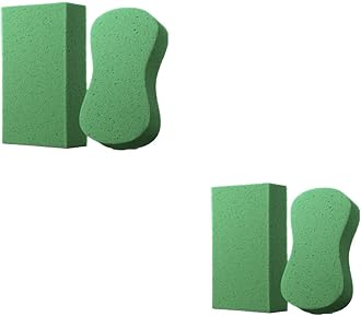 Brick N Bone SpongesLarge for Cleaning - 2 Pack - Multi-Purpose Cleaning Sponge, Perfect as Car Wash Sponge, Household Cleaning , Tile Grout Sponge, for Painting, Large Sponge for Washing Cars