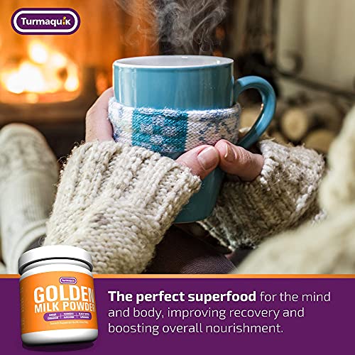 Turmaquik Golden Milk Powder + Super Sleep Moon Milk (180 Servings) Bundle - Organic Turmeric Mixes - Ginger, Black Pepper, Curcumin, Cinnamon, Cardamom, Melatonin, Valerian, Chamomile, Lemon Balm #TOP5