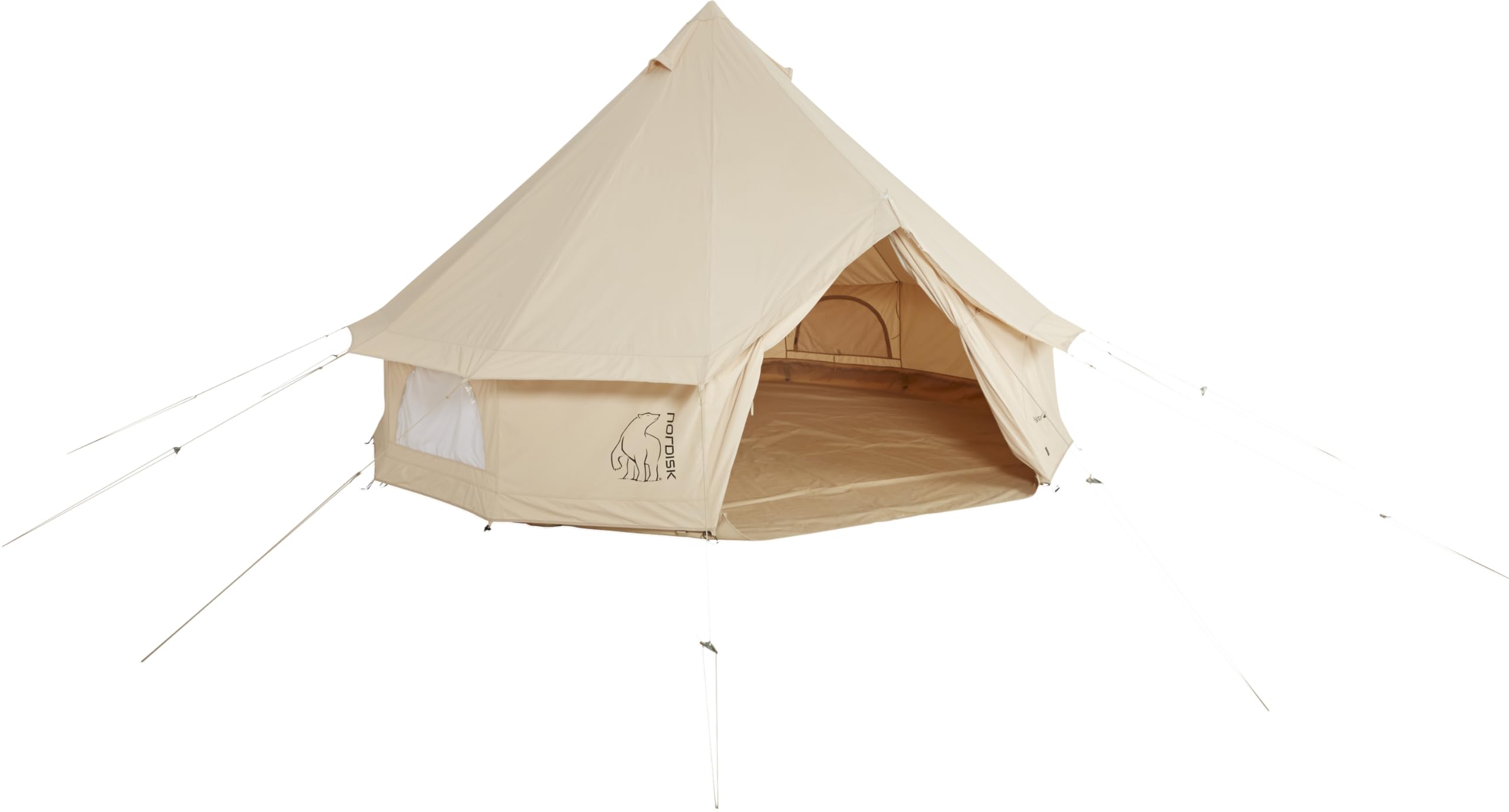Nordisk Asgard 12.6 - tente de camping 3 à 8 personnes - Technical