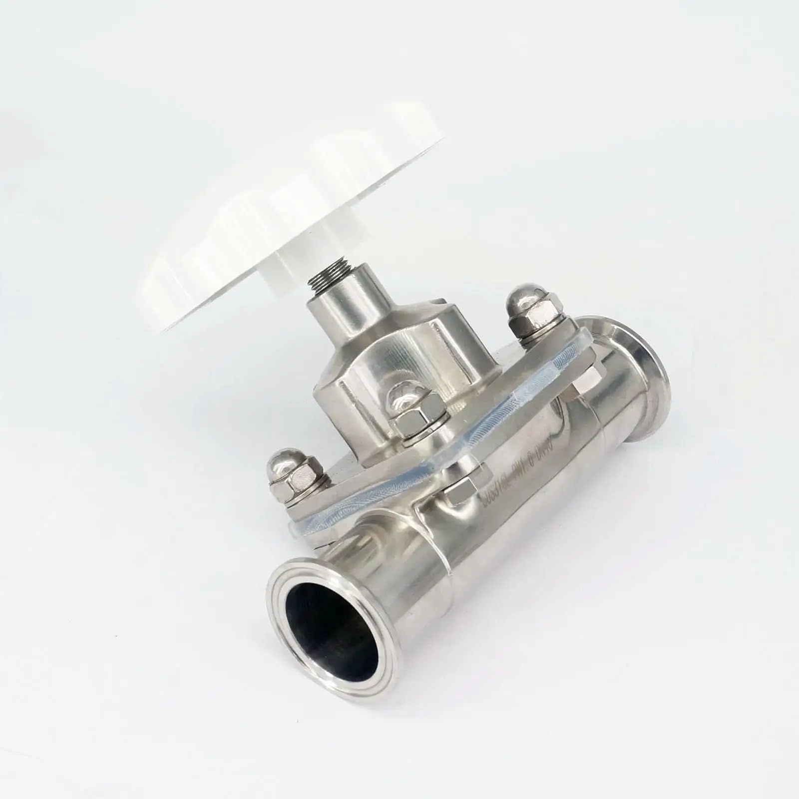 HDPHCRIUN 1-1/2" 38mm 316 Stainless Steel 1.5" Tri Clamp Diaphragm Valve