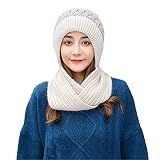 ❤【Un Gorro Cálidoy de Moda】: Este elegante y cálido sombrero se puede usar con muchos trajes diferentes. Mujeres Gorro de Invierno Ideal para actividades al aire libre y cotidianas.El gorro de invierno tiene una buena elasticidad, solo un tamaño se adapta a la circunferencia de la cabeza de la mayoría de las personas.gorro de invierno cálido forro polar gorro de invierno de punto gorro de punto hombre mujer talla única.