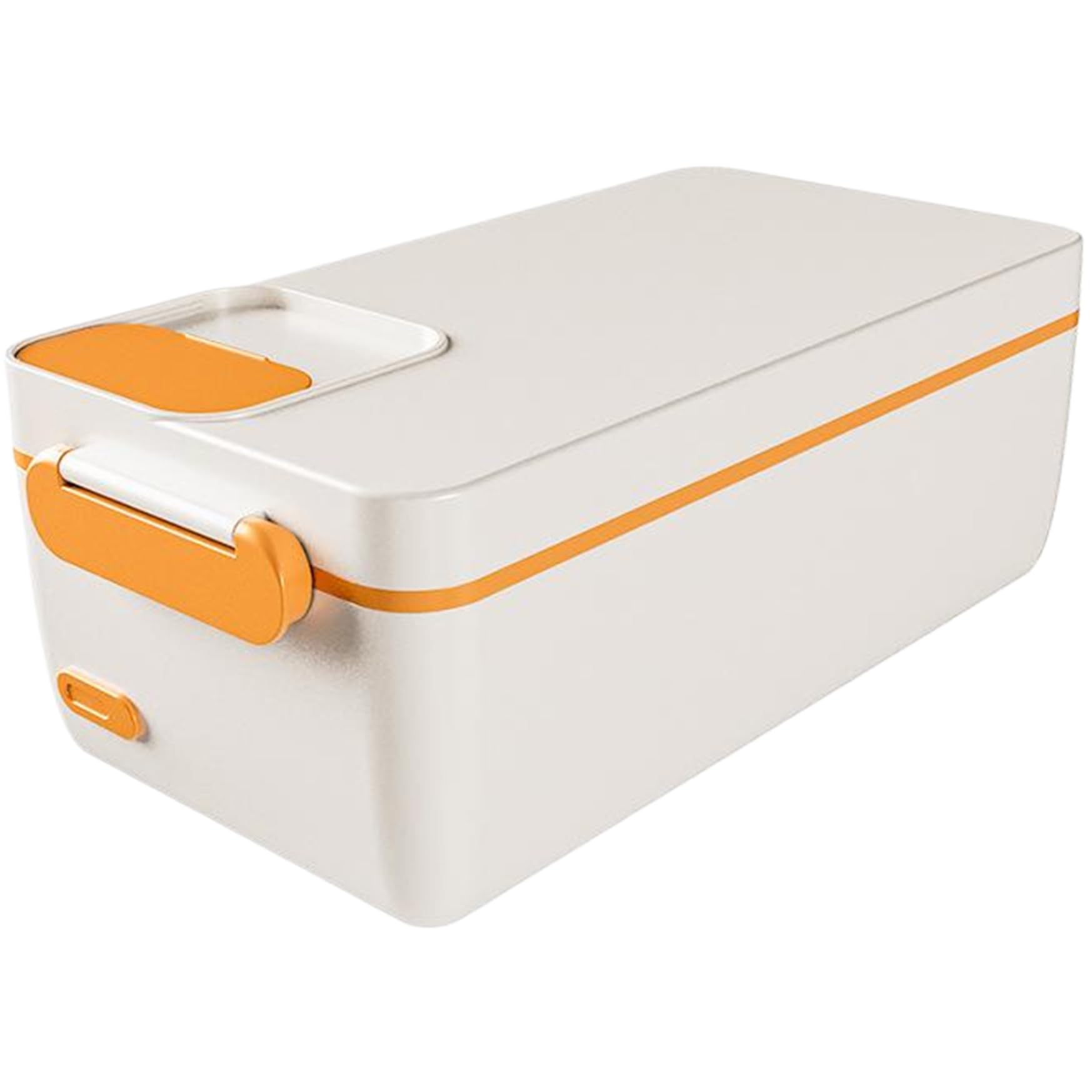 Box per il pranzo elettrico, scatola da pranzo in auto -riscaldamento Box elettrico con contenitore in acciaio inossidabile Box riscaldato ricaricabile con batteria da 3200 mAh per gli studenti, sc