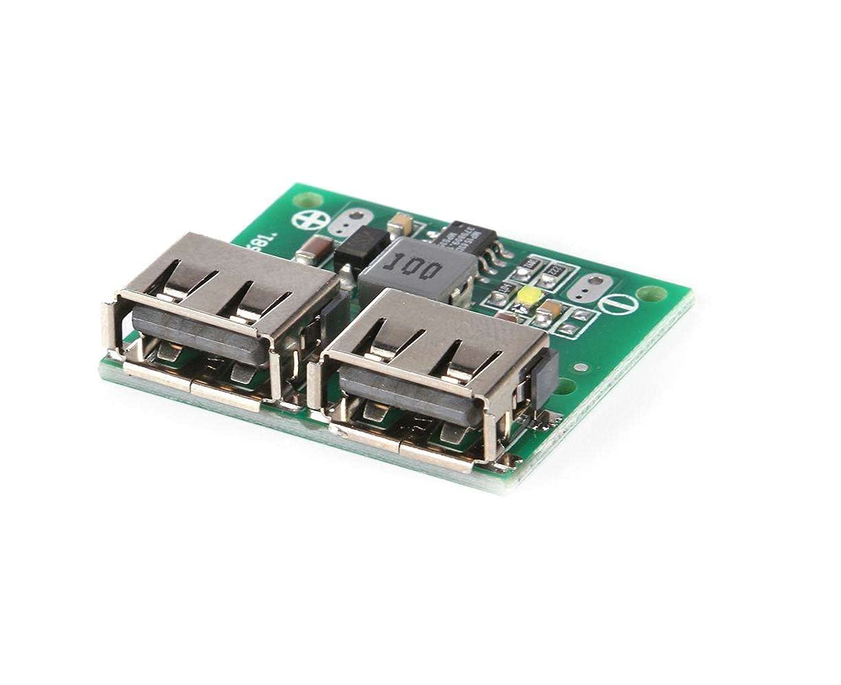 Dual USB Output 9V/12V/24V to 5V 3A DC-DC Car Charging Voltage Stabilizer Module-image-18
