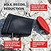 KICK-EEZ Slip On Recoil Pad for Shotgun & Rifles | Up to 94% Recoil Reduction | Sorbothane Insert & Adjustable Length of Pull | Anti-Slip Rubber Buttstock Pad | Shotgun Accessories