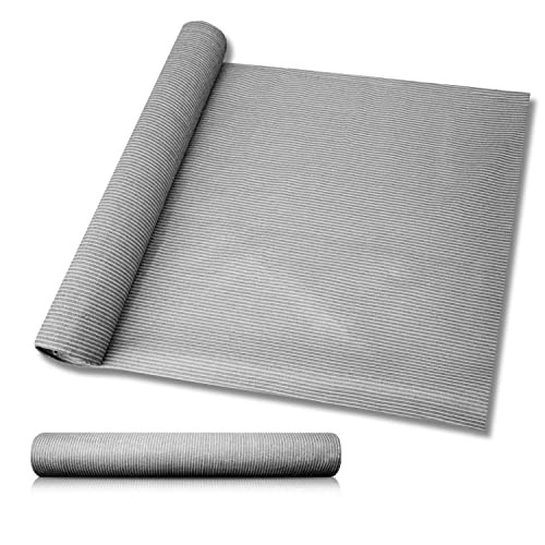 Windscreen4Less Light Grey Sunblock Shade Cloth,95% Uv Block Shade Fabric Roll 6Ft X 15Ft #TOP29